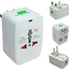 All in one Universal Travel Adapter Plug, US/UK/EU/AU AC Plug - ABECO - Biznex.ae
