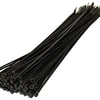 Cable Tie 4.8mm x 300mm Bage 100Pcs Black - ABECO - Biznex.ae