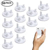 YOMYM Baby Proofing Plug Covers,White Outlet Covers Safety Socket Covers Protectors Child Proof Electrical Protectors for Child Baby Home and School - 10 Pack (White) - ABECO - Biznex.ae