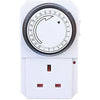 Electronic Plug in Timer Switch 24hr - ABECO - Biznex.ae