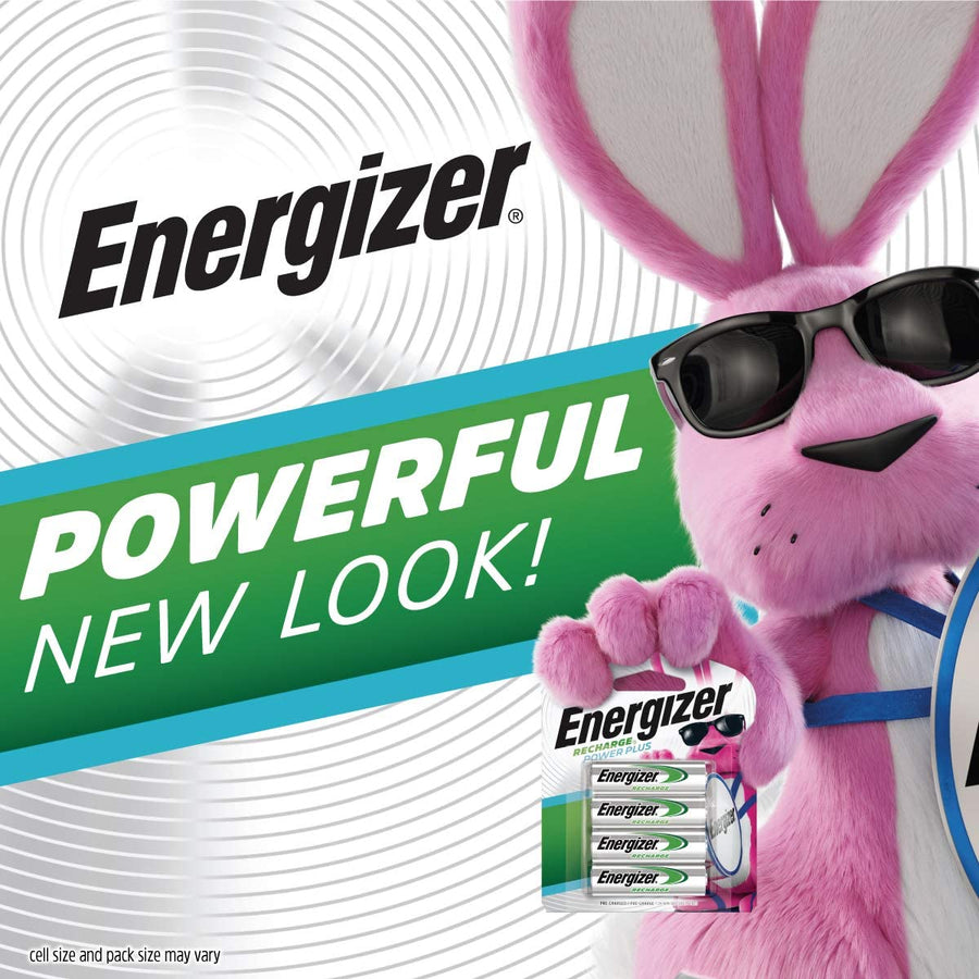 Energizer Power Plus AAA 700mAh Rechargeable Batteries (4 Pack)
